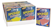 Duzzit 4pc Sponge Cloths
